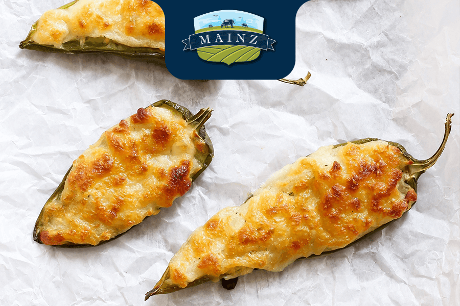 Jalapeno Poppers with Mainz Natural Cheddar