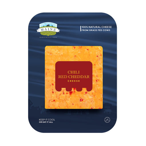 Picture of Chili red cheddar - 200 gr